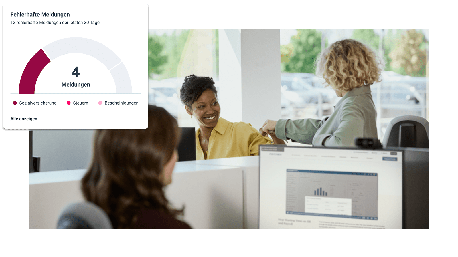 Paychex Europe Payroll - UI Meldungen