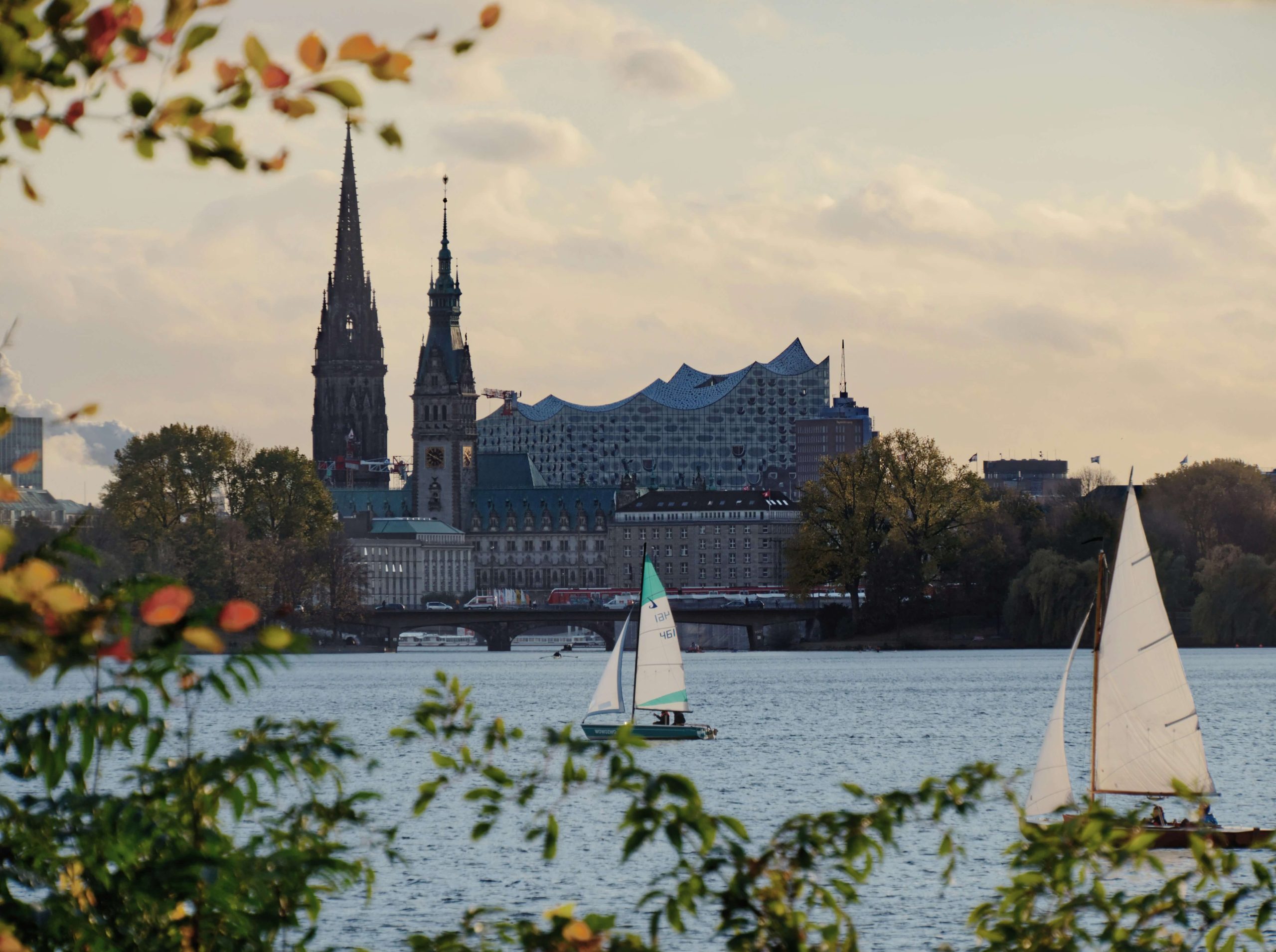 hamburg lake view