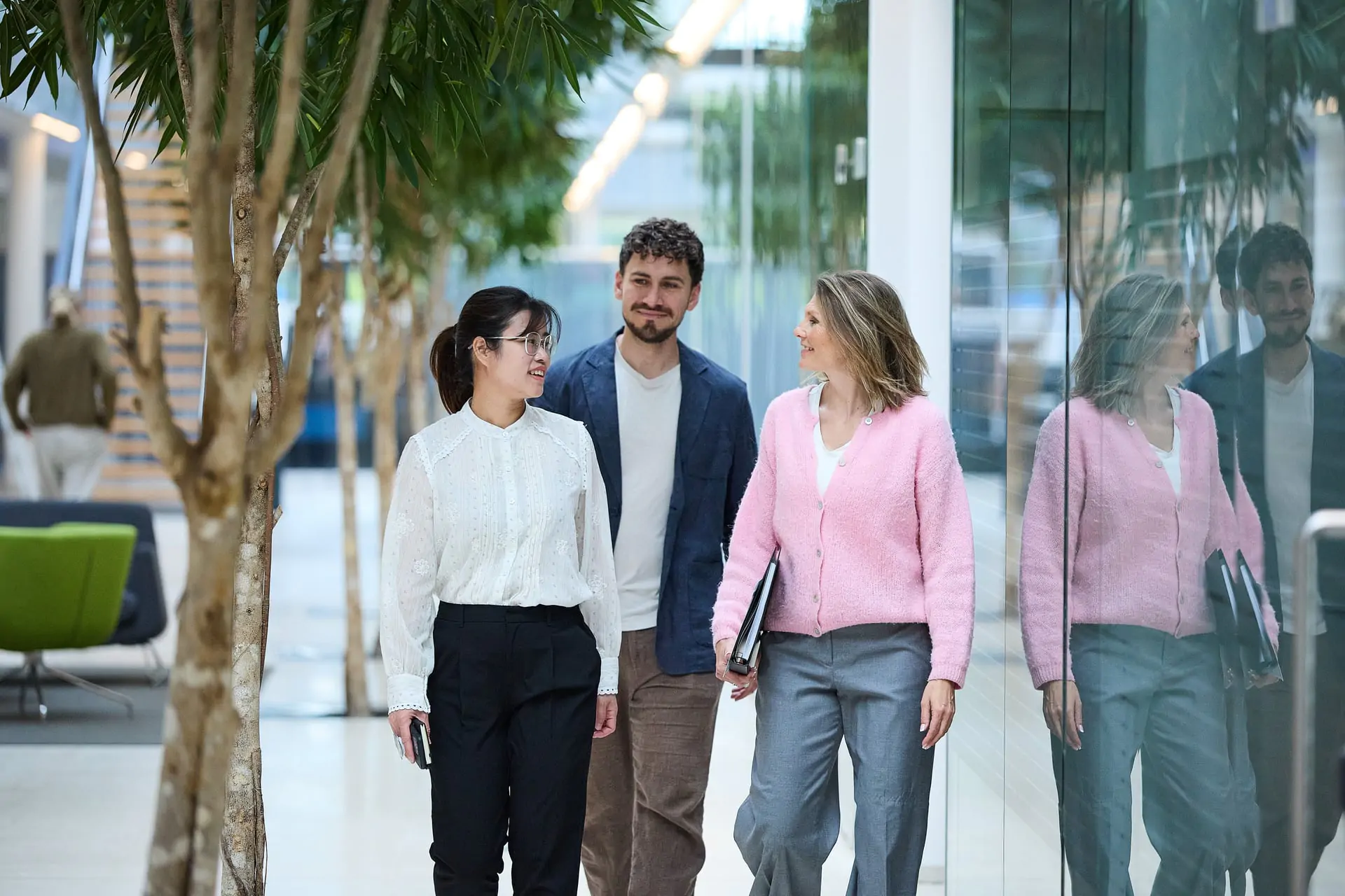 people walking