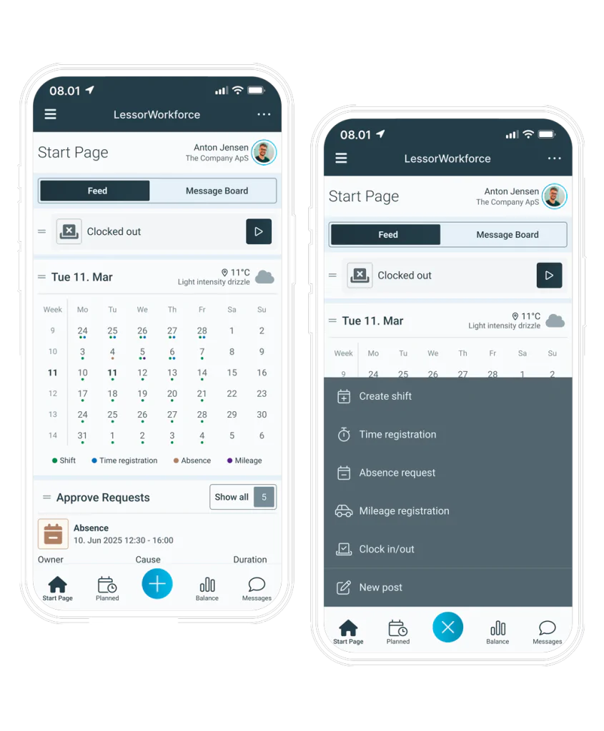 Lessor Workforce App
